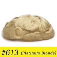 Toupee Human Hair Toupee for Men - Image 9