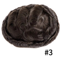 Toupee Human Hair Toupee for Men - Image 11