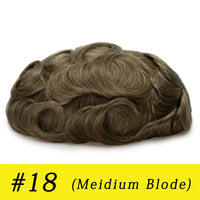 Toupee Human Hair Toupee for Men - Image 10