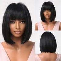 Blonde & Mixed Straight Synthetic Wig for Women - Image 4
