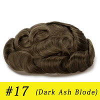 Toupee Human Hair Toupee for Men - Image 11