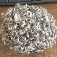 Curly Toupee Human Hair Toupee for Men - Image 9
