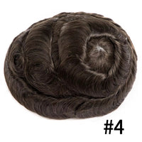 Toupee Human Hair Toupee for Men - Image 15