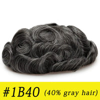 Toupee Human Hair Toupee for Men - Image 16