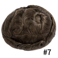 Toupee Human Hair Toupee for Men - Image 17