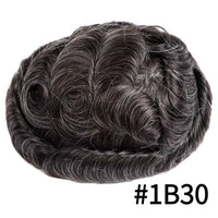 Toupee Human Hair Toupee for Men - Image 18