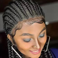 Braided Lace Front Synthetic Wig for Women - Image 6