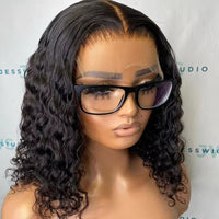 Curly Wavy HD Lace Human Hair Wig for Women - Image 2