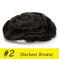 Toupee Human Hair Toupee for Men - Image 20