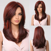 Blonde & Mixed Straight Synthetic Wig for Women - Image 14