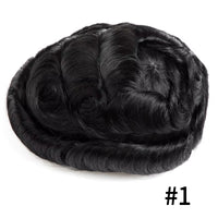 Toupee Human Hair Toupee for Men - Image 23