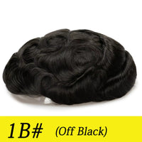 Toupee Human Hair Toupee for Men - Image 23