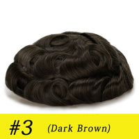 Toupee Human Hair Toupee for Men - Image 24