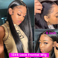 Straight HD Lace Human Hair Wig for Women - Image 2