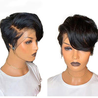 Straight Pixie Cut Human Hair Wig for Women - Image 3