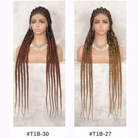 Braided Lace Front Synthetic Wig for Women - Image 13