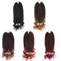 Goddess Faux Locs Crochet Extensions Synthetic Braids Soft with Curly Ends Wavy Braiding Passion Twist River Hair