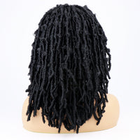 14" Braided Lace Front Synthetic Wig for Women - Image 4