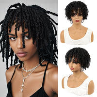 Curly Afro Synthetic Wig for Men - Image 1