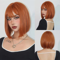 Blonde & Mixed Straight Synthetic Wig for Women - Image 30