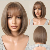 Blonde & Mixed Straight Synthetic Wig for Women - Image 21