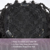 Curly Afro Synthetic Wig for Men - Image 8
