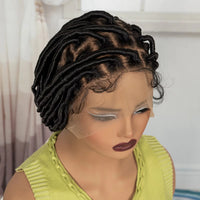 Braided Full Lace Synthetic Wig for Women - Image 2