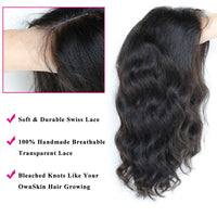 Brazilian Body Wave Bob Wig Human Hair Short Bob Wig For Women Pre Plucked With Baby Hair 13x4 Lace Front Wig Natural Color