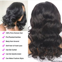 Wavy Bob HD Lace Human Hair Wig for Women - Image 2
