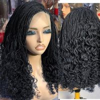 Kinky Senegalese Twists Braided Wig