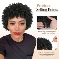 3" Braided Pixie Cut Synthetic Wig for Women - Image 4