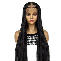 Braided Full Lace Synthetic Wig for Women - Image 3