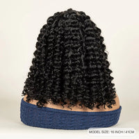 Transparent 13x6 Lace Frontal Cornrow Braided Wig Synthetic Deep Wave Wigs with Baby Hair