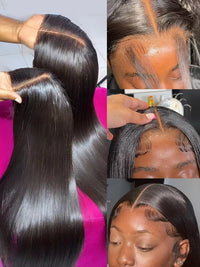 50" Straight HD Lace Human Hair Wig for Women - Image 3