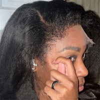 Curly Straight HD Lace Human Hair Wig for Women - Image 3