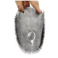 Black Toupee Human Hair Toupee for Men - Image 7