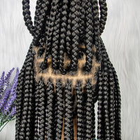 36" Braided Lace Front Synthetic Wig for Women - Image 5