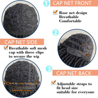 Curly Braided Synthetic Wig for Women - Image 15