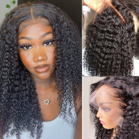 Curly Wavy Lace Front Human Hair Wig for Women - Image 4