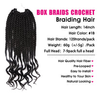 Goddess Faux Locs Crochet Extensions Synthetic Braids Soft with Curly Ends Wavy Braiding Passion Twist River Hair