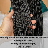 36" Braided Lace Front Synthetic Wig for Women - Image 6