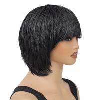 Braided Pixie Cut Synthetic Wig for Women - Image 5