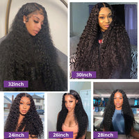 30" Curly Wavy HD Lace Human Hair Wig for Women - Image 5