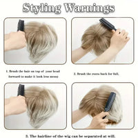 10" Synthetic Wig for Men - Image 3