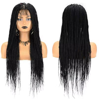 Synthetic Full Lace Twist Braided Wigs Senegalese Braided Wig