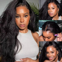Curly Straight HD Lace Human Hair Wig for Women - Image 4