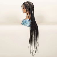 36" Braided Full Lace Synthetic Wig for Women - Image 5