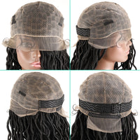 22" Curly Braided Full Lace Synthetic Wig for Women - Image 6
