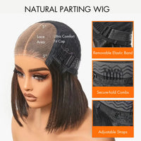 Deep Curly Ombre Honey Blonde Flexi-fit Boho Braided Short Wig 5x5 Invisi HD Lace Closure Boho Curls Braided Bob HD Glueless Wig