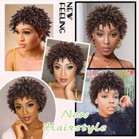 3" Braided Pixie Cut Synthetic Wig for Women - Image 7